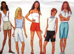 3087 SO EZ CONTOUR SHORTS LENGTHS PATTERN 8-12,14-18,20-24